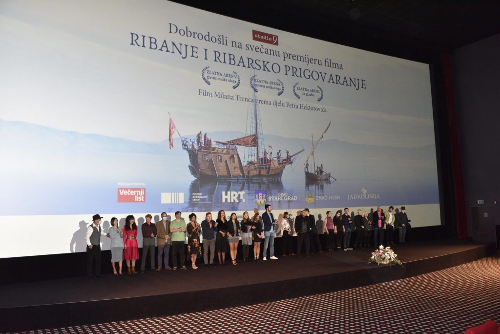 ODRŽANA SVEČANA PREMIJERA FILMA RIBANJE I RIBARSKO PRIGOVARANJE
