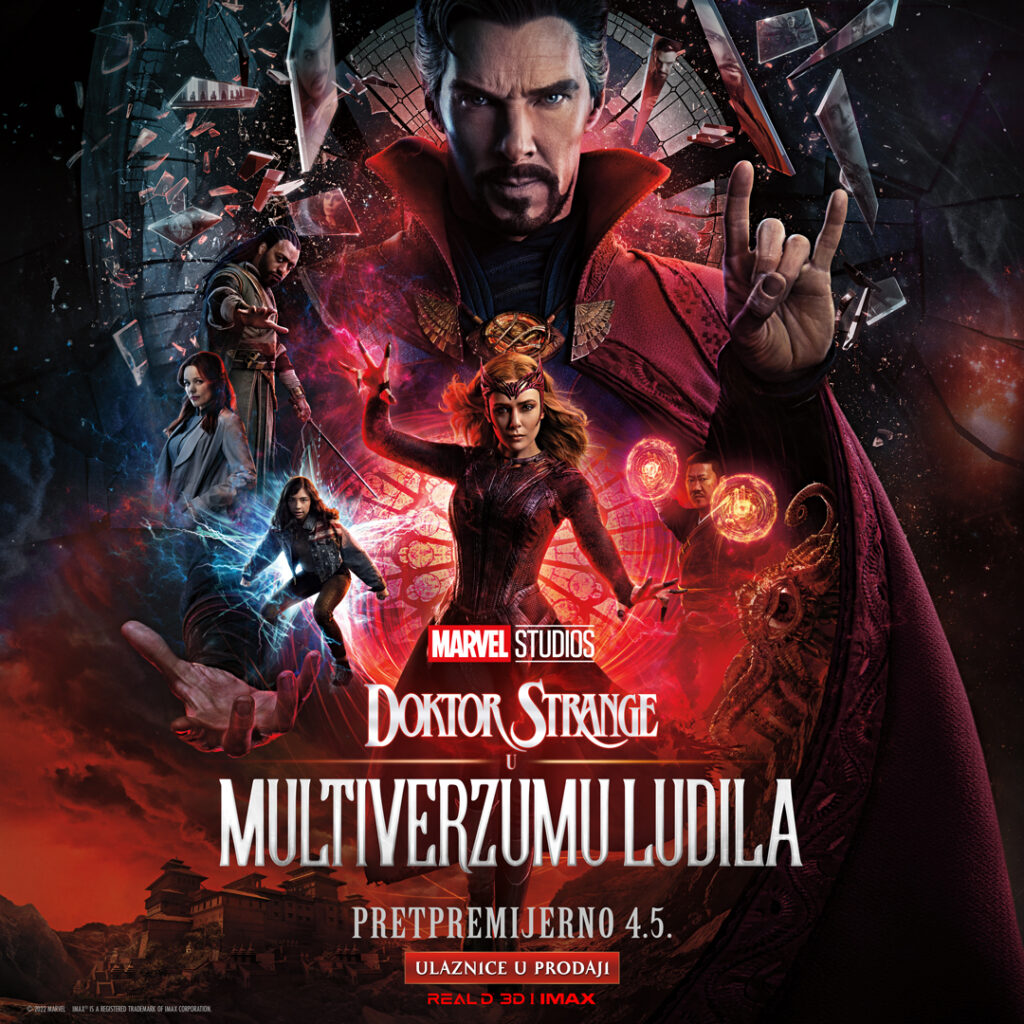 FANOVI NAPOKON DOŠLI NA SVOJE: KRENULA JE PRODAJA ULAZNICA ZA BLOCKBUSTER DOKTOR STRANGE U MULTIVERZUMU LUDILA