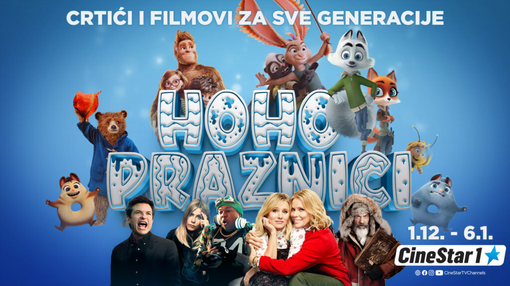BLAGDANSKA ČAROLIJA NA CINESTAR 1: CRTIĆI I BOŽIĆNI FILMOVI ZA SVE GENERACIJE!