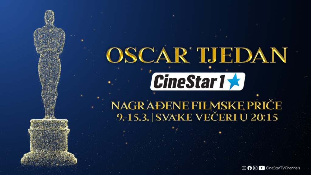 NAGRAĐENE FILMSKE PRIČE U OSCAR® TJEDNU NA CINESTAR 1